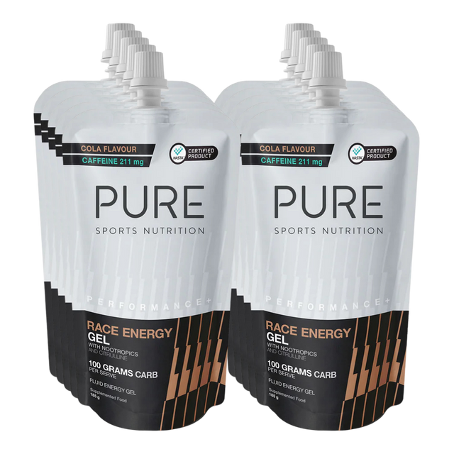 PURE-Race-Energy-Gel-Pouch-cola-caffeine-10pack