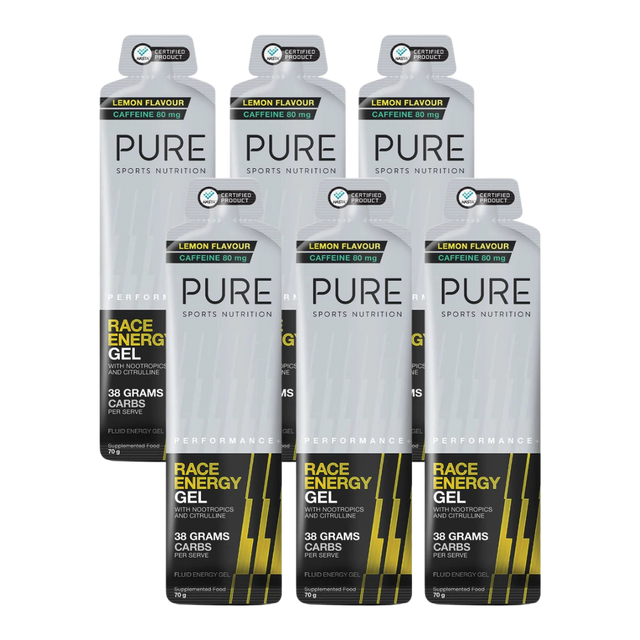 PURE-Sport-Nutrition-Race-Energy-Gels-Lemon-caffine-6-pack