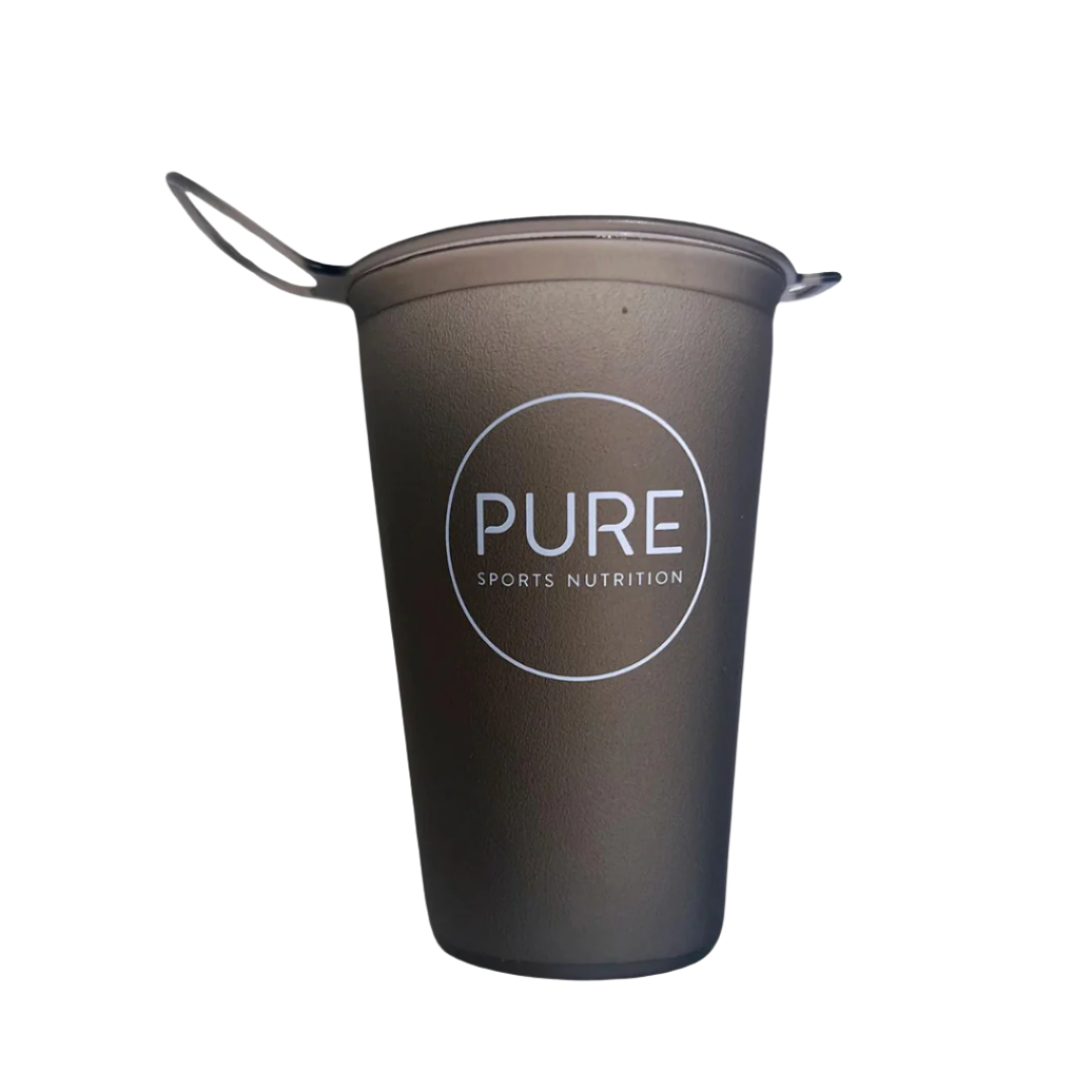 Pure Sports Nutrition - Collapsible Soft Cup - Charcoal