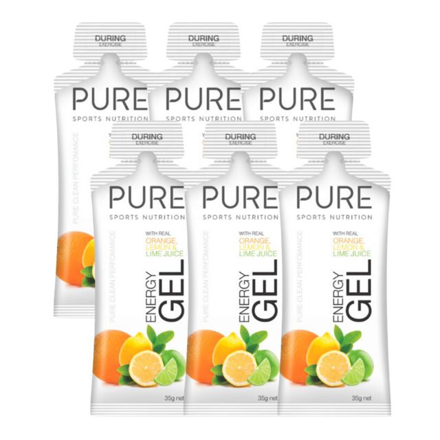 Pure Sports Nutrition - Energy Gels - Orange Lemon Lime