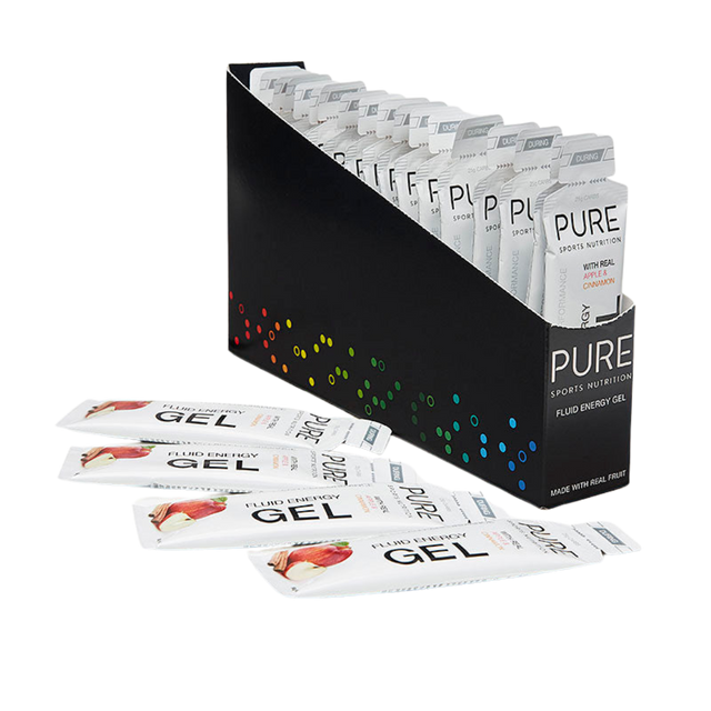 Pure Sports Nutrition - Fluid Energy Gels - Apple Cinnamon