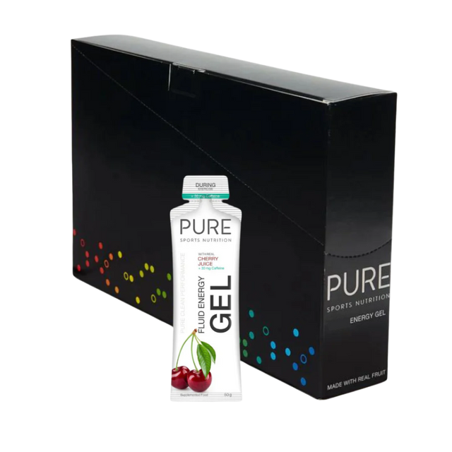 Pure Sports Nutrition - Fluid Energy Gels - Cherry (with caffeine)