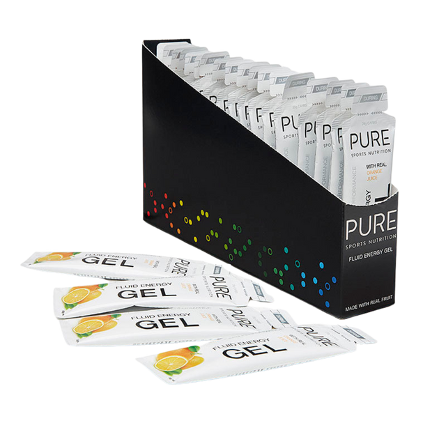 Pure Sports Nutrition - Fluid Energy Gels - Orange