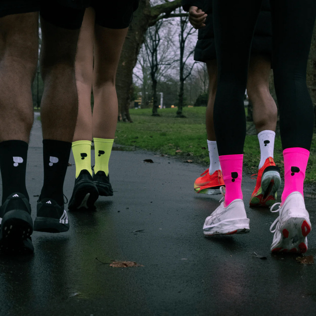 Puresport - Performance Running Socks - Pink (Back)