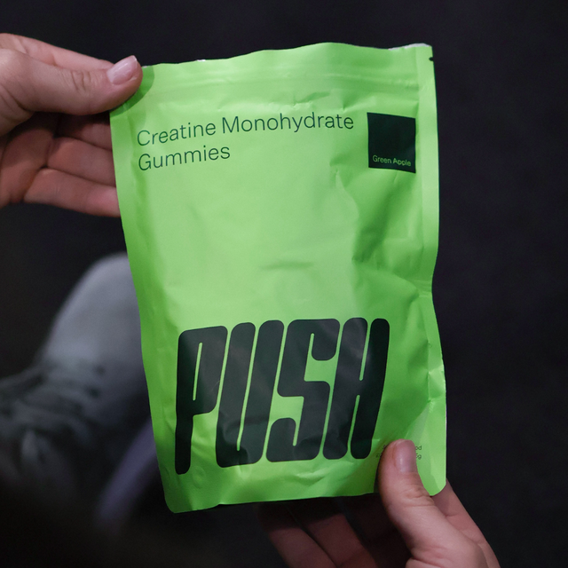 PUSH - Creatine Monohydrate Gummies - Green Apple (Coming Soon)