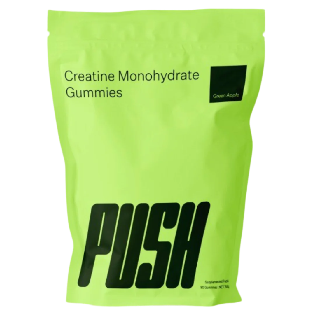 PUSH - Creatine Monohydrate Gummies - Green Apple