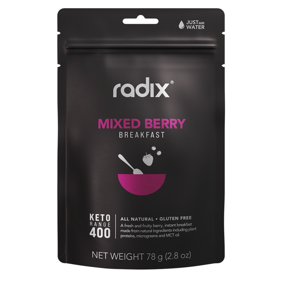 Radix Nutrition - Keto Breakfast v9.0 - Mixed Berry (400Kcal)