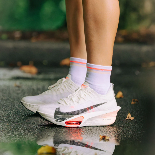 SHYU - Racing Socks - White/Peach/Melon