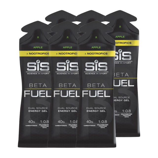 Science In Sport (SIS) - Beta Fuel Energy Gel + Nootropics - Apple (with caffeine)