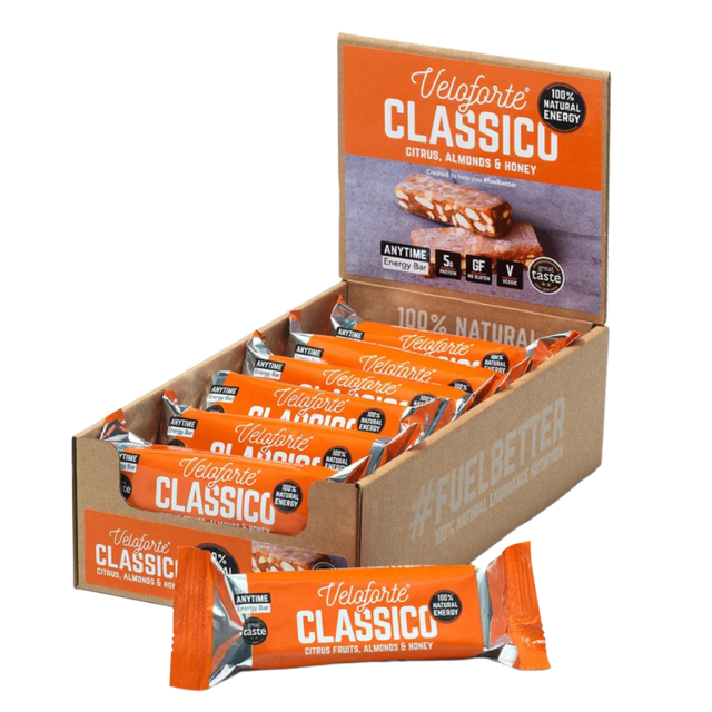 Veloforte - Energy Bar - Classico (Citrus Fruits) - Box of 24