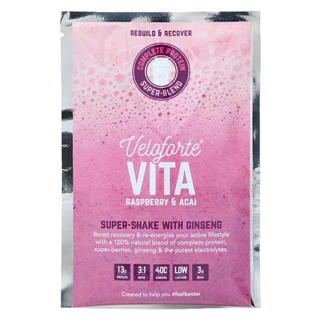 Veloforte - Vita (Raspberry & Acai) Protein Shake