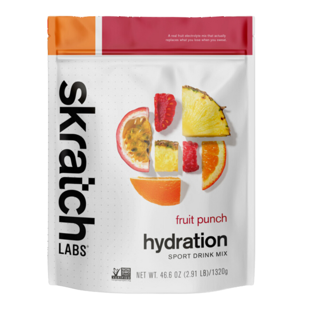 Skratch Labs - Sport Hydration Drink Mix Bag - Fruit Punch