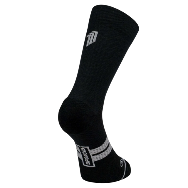 SALE - Sporcks - Seven Mile Running Sock - Black