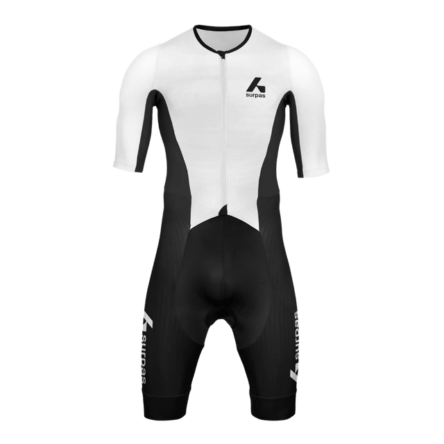 Surpas - Aero 4 Speedsuit LD Men - White/Black - Aid Station