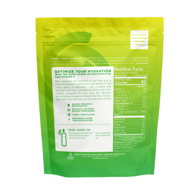 Tailwind Nutrition - Rapid Hydration Bag - Lemon & Lime