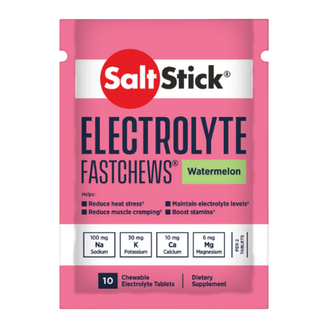 SaltStick - Electrolyte FastChews Sachet - Watermelon