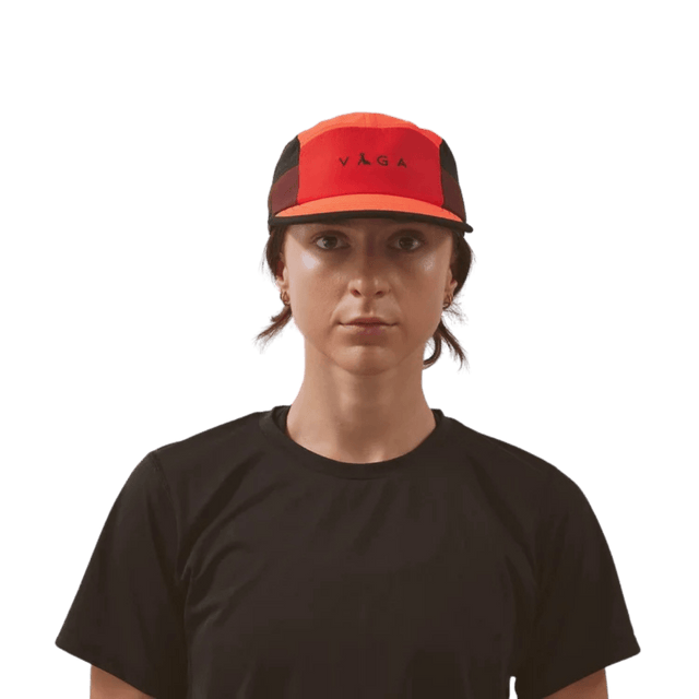 VÅGA - Club Cap - Neon Coral/Red/Bordeaux - Aid Station