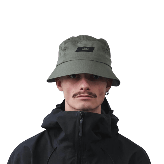 VÅGA - Feather Bucket Hat - Taupe - Aid Station