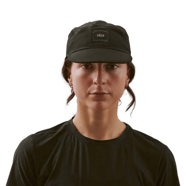 VÅGA - Transit Lite Cap - Black - Aid Station