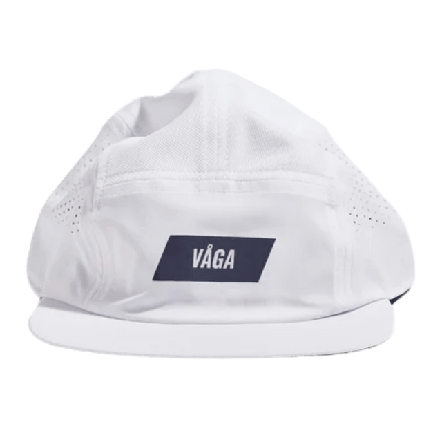 VÅGA - Feather Racing Cap - White - Aid Station