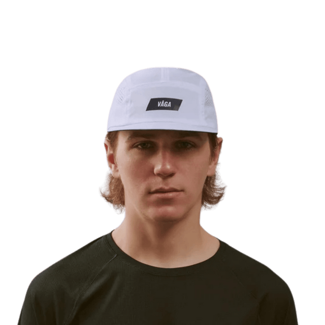 VÅGA - Feather Racing Cap - White - Aid Station