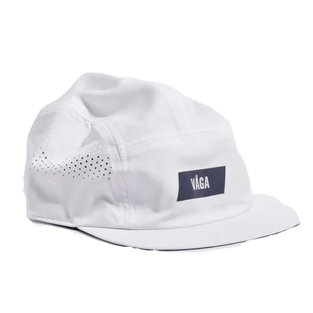 VÅGA - Feather Racing Cap - White - Aid Station