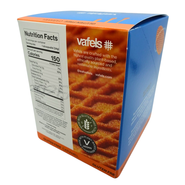 Vafels - Stroopvafels - Gluten-Free Caramel