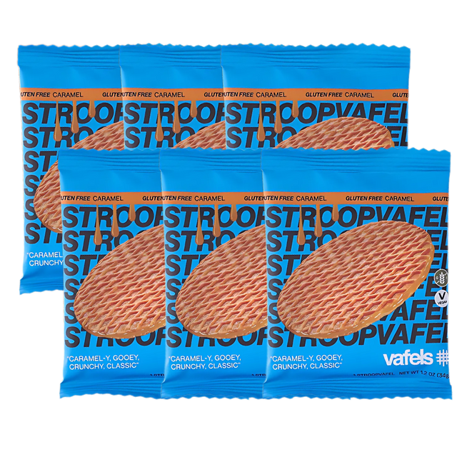 Vafels - Stroopvafels - Gluten-Free Caramel