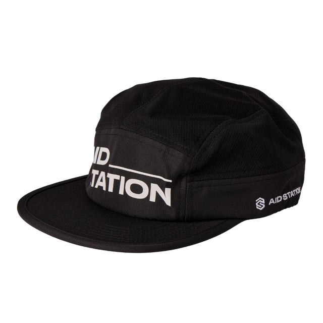 Aid Station - Aero Performance Cap - Black (Angle)