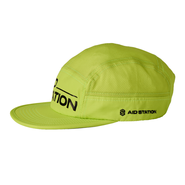 Aid Station - Aero Performance Cap - Green (Side)