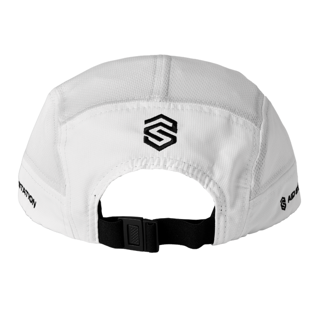 Aid Station - Aero Performance Cap - White (Back)