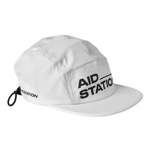 Aid Station - Lifestyle Cap - White (Angle)