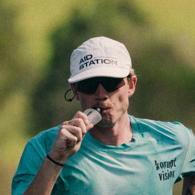 Aid Station - Light Performance Cap - White (Lifestyle2)