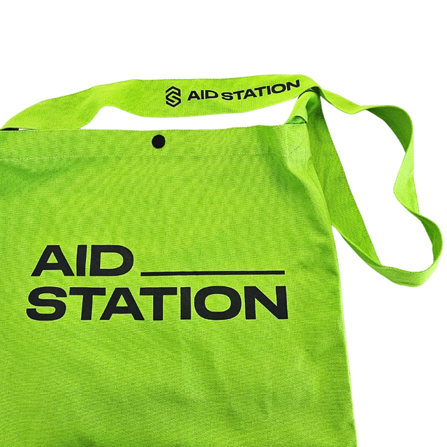 Aid Station - Musette Bag - Green (Detail)