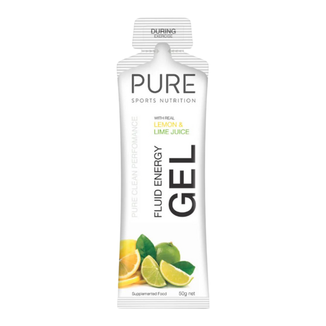 PURE Sports Nutrition - Fluid Energy Gels - Lemon Lime