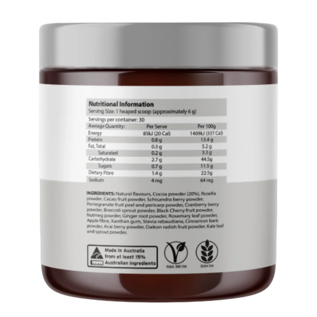 ATP Science - Gutright Daily - Rich Chocolate 180g - Back