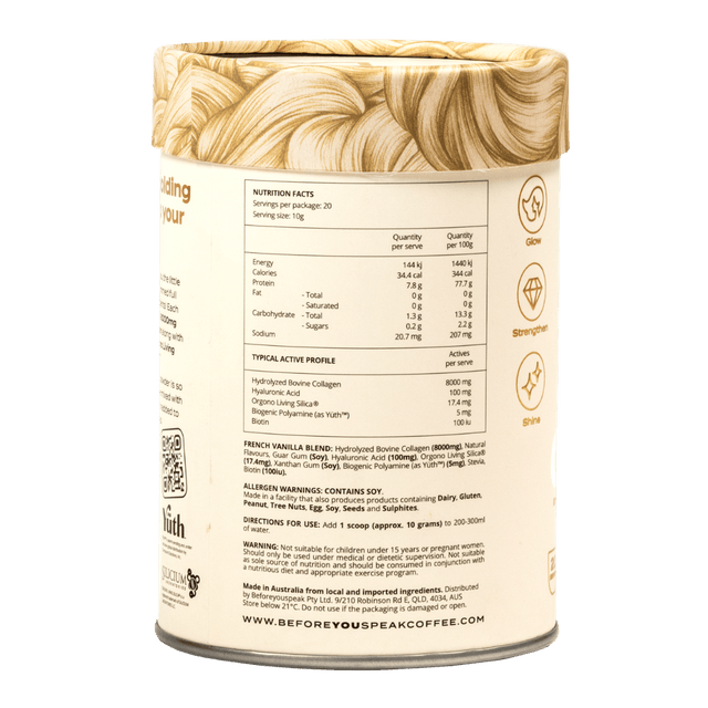 beforeyouspeak - Collagen Complex - French Vanilla - Aid Station