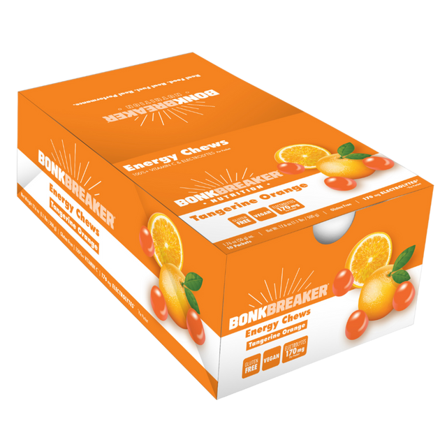 Bonk Breaker - Energy Chews - Tangerine Orange - Box of 10