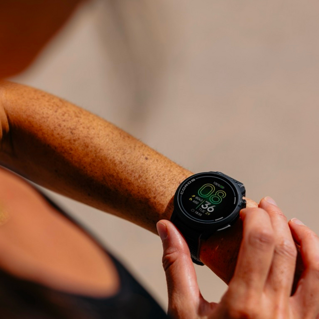 COROS - Pace Pro GPS Sport Watch - Black Silicone - Lifestyle