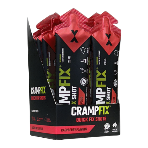 Crampfix - QuickFix Shots - Raspberry - Box of 15