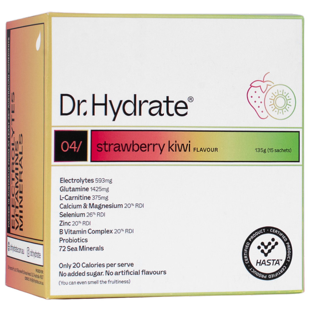 Dr. Hydrate - All-In-One Drink Sachet Box - Strawberry Kiwi