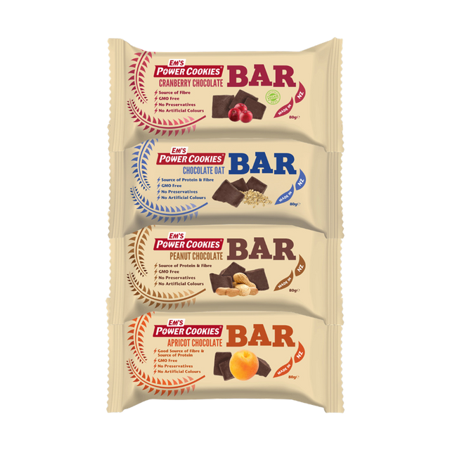 Em's Power Cookies - Energy Bar - Variety Pack