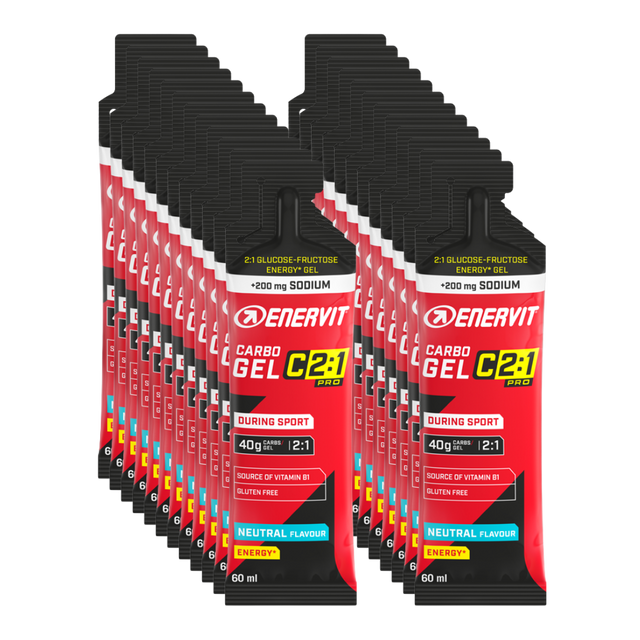 Enervit - C2:1Pro Carbo Gel - Neutral (Box of 24)