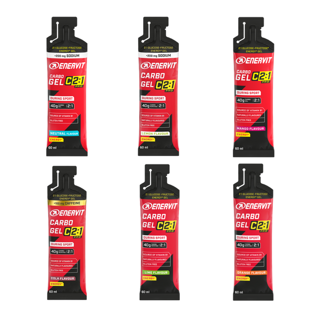 Enervit - C2:1PRO Energy Gel - Variety Pack
