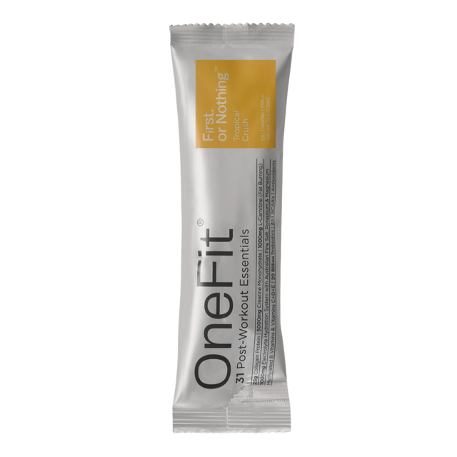 First. or Nothing - OneFit Collagen Protein Sachet - Tropical Crush (Single)
