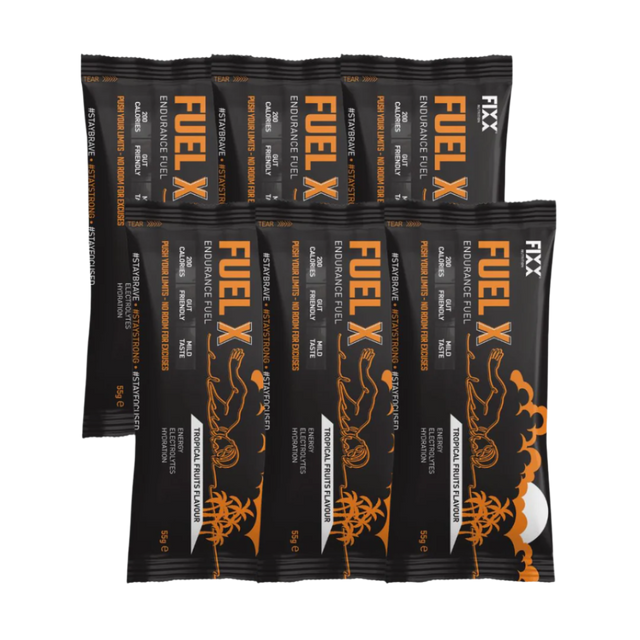 Fixx Nutrition - Fuel X Endurance Fuel Sachets - Tropical Fruits - 6 Pack