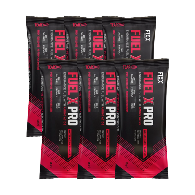 Fixx Nutrition - Fuel X Pro Endurance Fuel - Sachets - Watermelon - 6 Pack