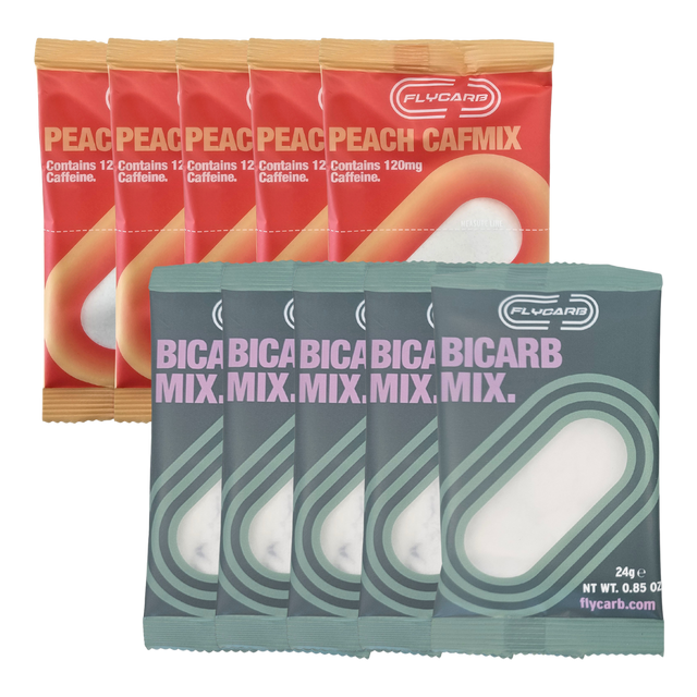 FLYCARB - CAFCARB 24g Peach - Over 90kg (5 Pack)