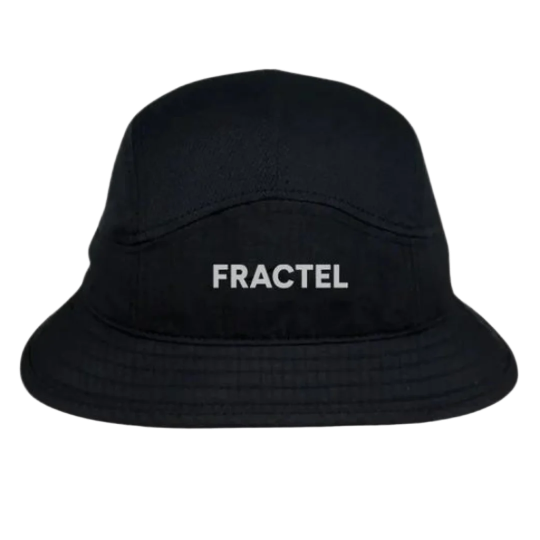 Fractel - B-Series Bucket Hat - Jet (Front)