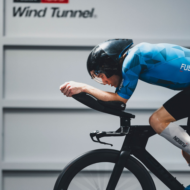 FUSION - Tempo! ONE Men's Tri Suit - Ocean (Bike)